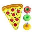 thumbnail image 1 of Inflation Swim Pizza Bed Reusable Swimming Pool Lounge Pad for Indoor Pool, 1 of 5