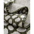 thumbnail image 6 of Jill Zarin Outdoor Collection Area Rug - Cape Town (5' 3" x 8' Oval Green/Ivory), 6 of 7