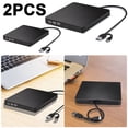 thumbnail image 1 of DQrwqpou USB 3.0 Type-C DVD Caja unidades ópticas externas para computadora portátil, 1 of 7