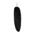 thumbnail image 2 of Llavero de peluche, colgante de piel sintética, adorno, adorable colgante peludo, coche Negro, 2 of 9