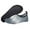 Silver, variant on WTXUE Slipper Socks, Printing Same Bottom Rubber Beach Women's Men's Swimming Socks and Socks, Size XXL