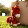 thumbnail image 5 of 2026 Year of the Horse Stuffed Animal - Chinese New Year Plush Horse Mascot Doll, Lunar New Year Zodiac Decor, Blessing Gift for Spring Festival, 5 of 5