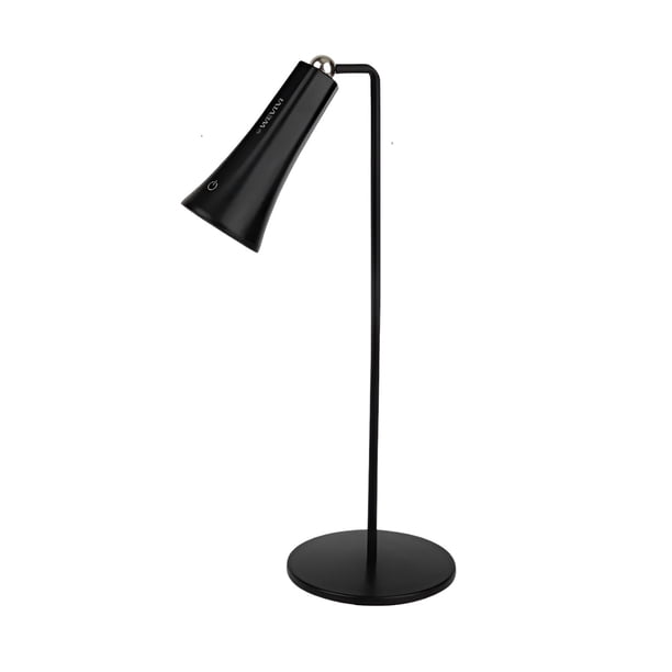 Lámpara Xtellar De Escritorio 2 Modos Clip Y Base Ajustable De 360° Y Brazo Plegable Color Negro