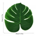 thumbnail image 1 of Monstera Leaf, Table Mat, Fake Flower, Washable Wall Decoration For Kitchen Table Artificial Plants, 1 of 8