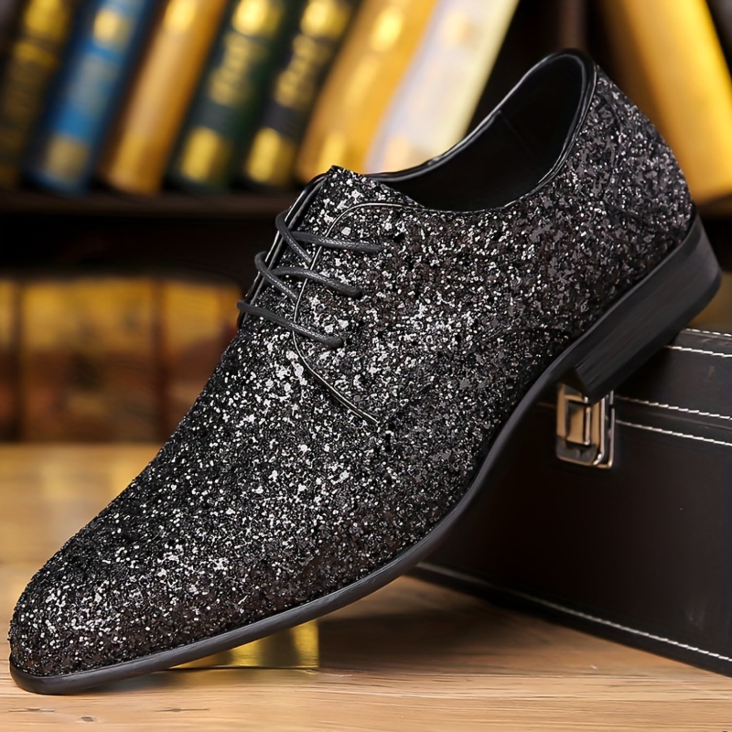 Mens dress shoes shiny outlet