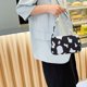 thumbnail image 1 of Vintage mujer lienzo impresión hombro axila bolso Casual pequeño bolso (F), 1 of 5