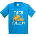 thumbnail image 3 of Inktastic Taco Tuesday Youth T-Shirt, 3 of 5