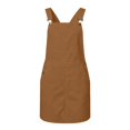 thumbnail image 4 of Bainana Girls Solid Color Summer Suspender Dresses Sleeveless Adjustable Straps Dress Kids Breathable Casual Dress Size 8-9 Years Coffee, 4 of 4
