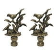 thumbnail image 5 of Royal Designs, Inc. Nesting Birds Design 2.75 Inch Finial for Lamp Shade, F-5060AB-1, Antique Brass, Single, 5 of 5
