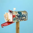 thumbnail image 6 of Ocean World Sea Octopus Magnetic Mailbox Covers, Mail Wraps Garden Yard Home Decor for Outdoor Standard Size 25.5x21 in, 6 of 6