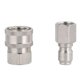 thumbnail image 4 of Conector de Manguera de Agua Perfecl de Acero Inoxidable 3/8, 4 of 8