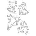 thumbnail image 2 of Sizzix ORose Thinlits Die Origami Animals, 2 of 6