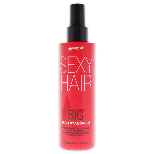 Sexy Hair Spray para el cabello Big High Standards Volumizing Blow Out Spray 6.7 oz Sexy Hair Sexy Hair Spray para el cabello 6.7 oz