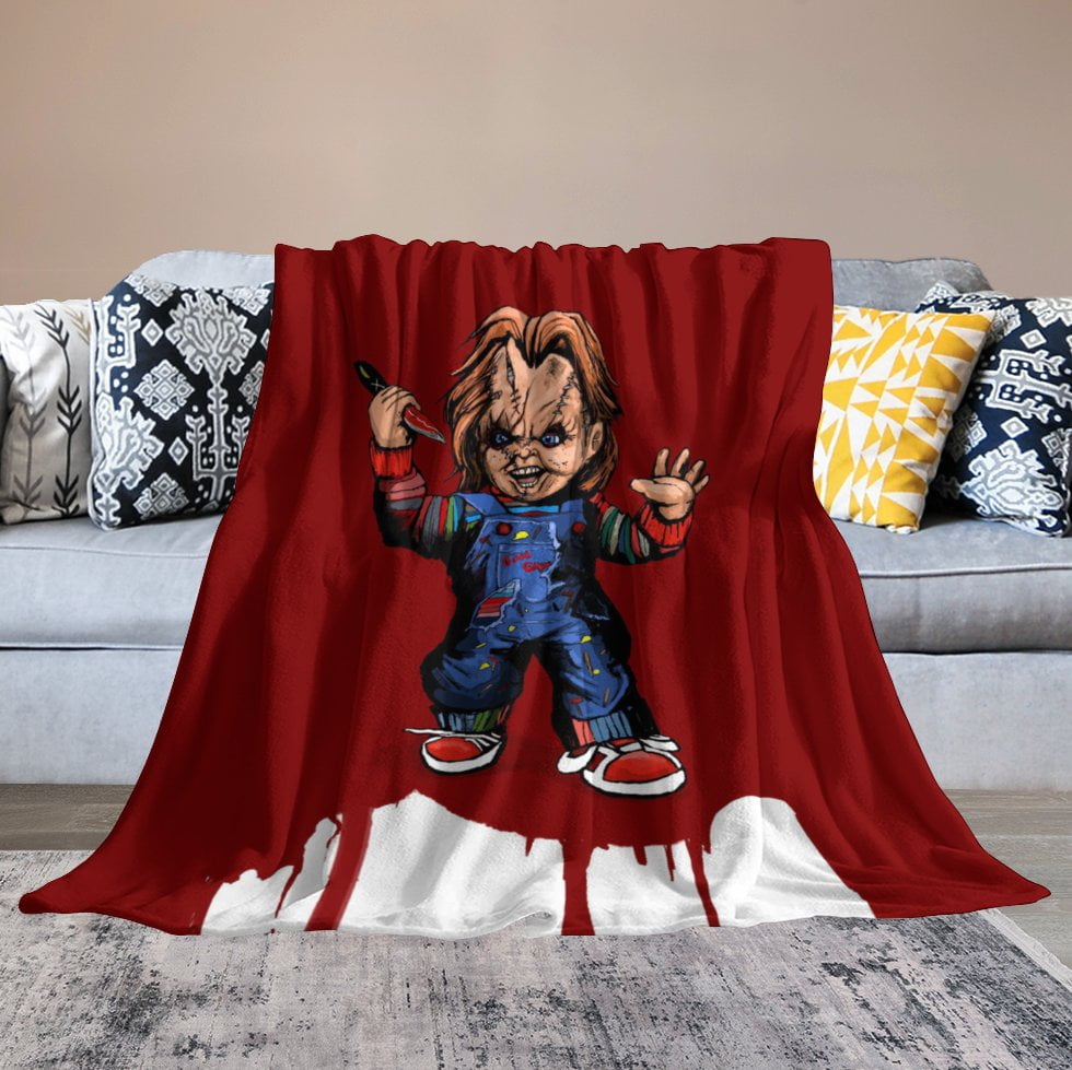 Chucky doll blanket new arrivals