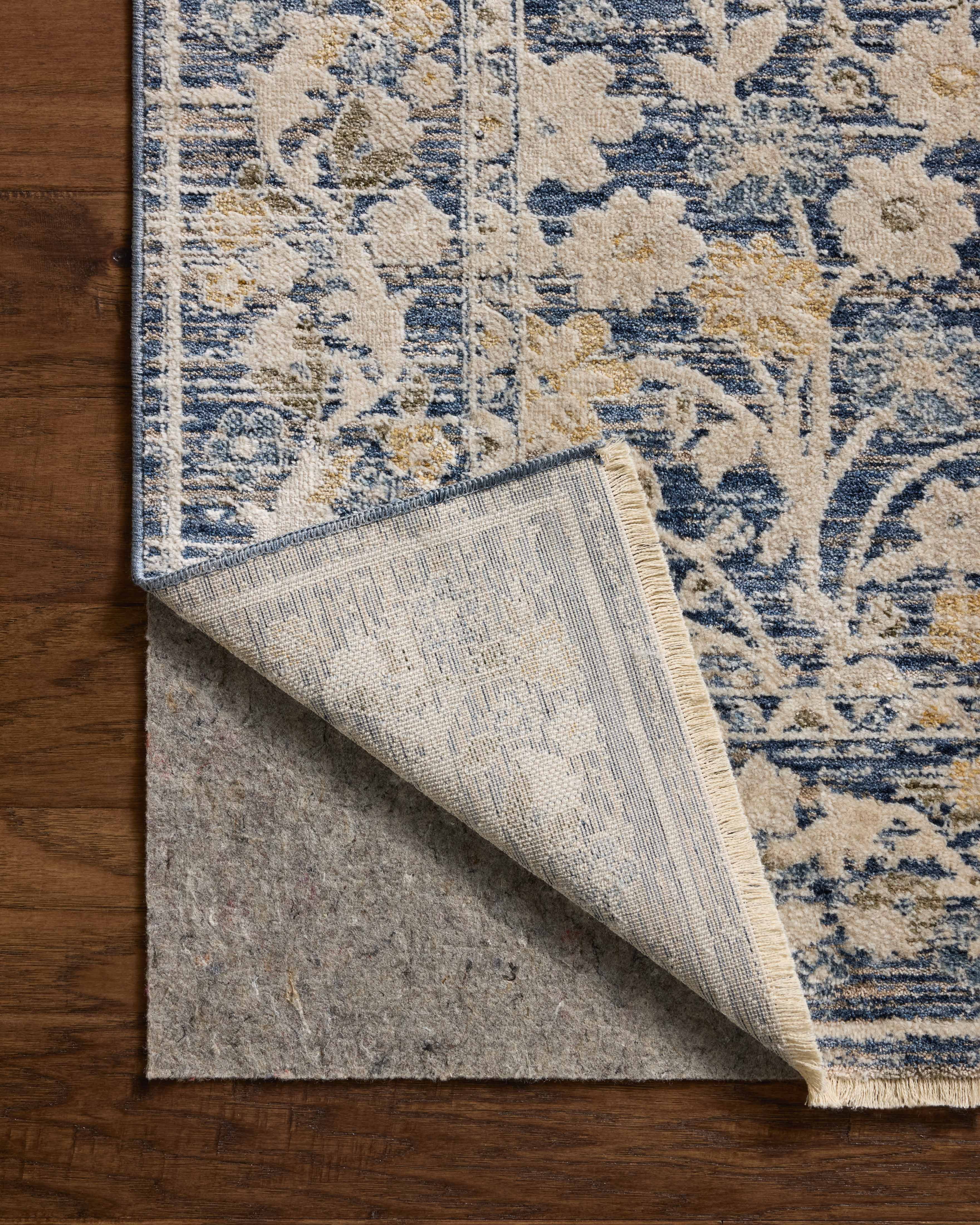 Loloi Clarisse Blue / Beige 5'-1" x 7'-6" Area Rug