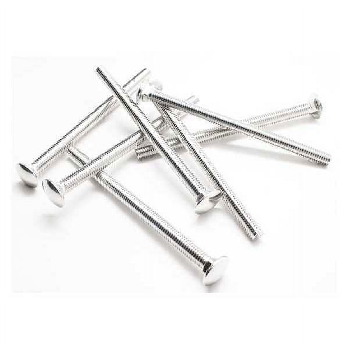Carriage Bolt, Square Neck, 1/2"-13, 1-1/2 in L, 18-8 Stainless Steel, Not Graded, NL-19(SM), 10 PK