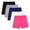 Pink, variant on Pounoo New 2025 Girls Shorts Size 10-12 Girls Boys Running Athletic Cotton Shorts, Kids Baby Workout and Fashion Summer Beach Sports Shorts for Girls