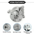 thumbnail image 4 of Bomba de agua Unique Bargains para HYUNDAI GRAND i10 i20 para KIA RIO PICANTO MORNING 1.2L No.2510003010, 4 of 6