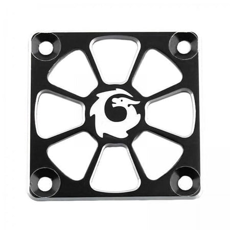 Almencla 4xRC Motor ESC Cooling for RC Car Motor Parts Black