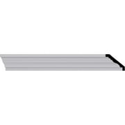 4"H x 4 5/8"P x 6 1/8"F x 94 1/2"L Classic Smooth Crown Moulding