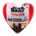 thumbnail image 1 of 40ct Sticker Novelty Heart - Mandalorian, 1 of 2