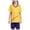 A19-Yellow, variant on Hessimy Boys' Active Shorts Set 2 Piece Outfits Short Sleeve T-Shirt and Shorts Summer Activewear Set for Boys,Jogging Football Tracksuit 7-8 Years