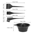 thumbnail image 2 of 4 Pcs Hair Coloring Tools Kit Dyeing Bowl Brush Double-sided Coloring Comb Hairdressing Dyeing Tool, 2 of 4