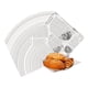 thumbnail image 1 of Uxcell 100Pcs Hojas de Papel encerado, 8.7 x 8.7 Pulgadas Papel para envolver sándwiches for Food Basket Liners para Hamburguesa Pan Fiesta Feria al aire libre Picnic, Blanco (Periódico), 1 of 7