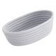 thumbnail image 2 of Cestas de almacenamiento pequeñas, cesta decorativa, organizador multifunción para joyas y pintalabios. Gris L, 2 of 9