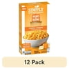(12 pack) Simply Mac A Roni, Three Cheese Flavor, 8.2 oz Box Single Pack