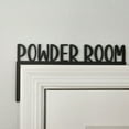 thumbnail image 7 of Love You Bye Sign Above Door, Love You Bye Door Topper, Metal Door Topper Wall Decor Love and Warm Family Sign for Office Front Door Bathroom Hallway Entryway Home Decor, 7 of 7