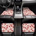 thumbnail image 5 of Balery Cute Mushroom Pattern 4-Piece Floor Mats, Heavy-Duty Rubber Liners, Anti-Slip Design, All-Season Automotive Protection, Vehicles, Cars, Trucks, and SUVs, 5 of 5