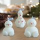 thumbnail image 1 of Xihbxyly Vela Navideña de Muñeco de Nieve, Cera Perfumada para Aromaterapia, Adorno Decorativo Exquisito, Regalo Perfecto para Las Fiestas, Aroma Relajante, Decoración Acogedora para El Hogar, Tamaño, 1 of 6