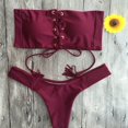 thumbnail image 3 of Women Bikini Set Push-up Padded Bra Triangle Swimsuit Bathing Swimwear, 3 of 5