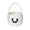 White, variant on Halloween Cute Cotton Rope Baskets,Halloween Trick Or Treat Basket,Woven Storage Basket,Halloween Decorations Indoor