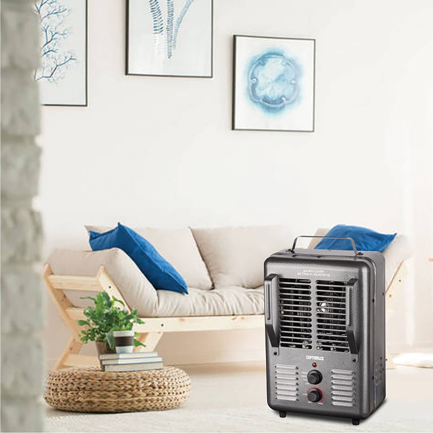Portable Utility Heater with Thermostat (Full Size)