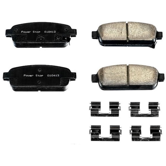 Rear Brake Pad Set - Compatible with 2013 - 2017 Buick Encore 2014 2015 2016