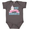 thumbnail image 3 of Inktastic Most Magical Goddaughter- Cute Unicorn Girls Baby Bodysuit, 3 of 5
