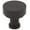Black, variant on Alno A716-1 Moderne 1" Round Flat Disc Mushroom Solid Brass Cabinet Knob Drawer Knob -