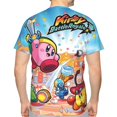 thumbnail image 2 of Unisex Kirby 3d Graphic Print Shirts For Mens Womens Casual Short Sleeve Tee Shirts Top, 2 of 7