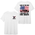 thumbnail image 4 of FLAGWIX Patriotic Gifts For Men - Land Of The Free Because Of The Brave, 4th Of July Gifts - Mens Shirts, 4 of 6