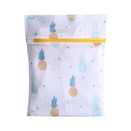 

Laundry Bags Wash Bag for Washing Machine Pineapple Prints Washing Net Bag For Underwear Sock Washing Machine Pouch Clothes Bra Bags