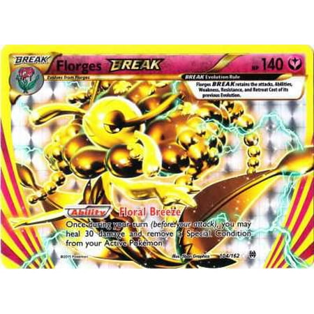 Pokemon X & Y BREAKthrough Single Card BREAK Rare Florges BREAK