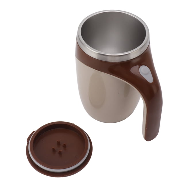 Taza de Café Con Agitación Automática de 380ml, Taza Agitadora magnética autica para oficina, Cocina, Vije, Hogar, Café, Té, Leche Con Chocolate Caliente Caliente Caliente