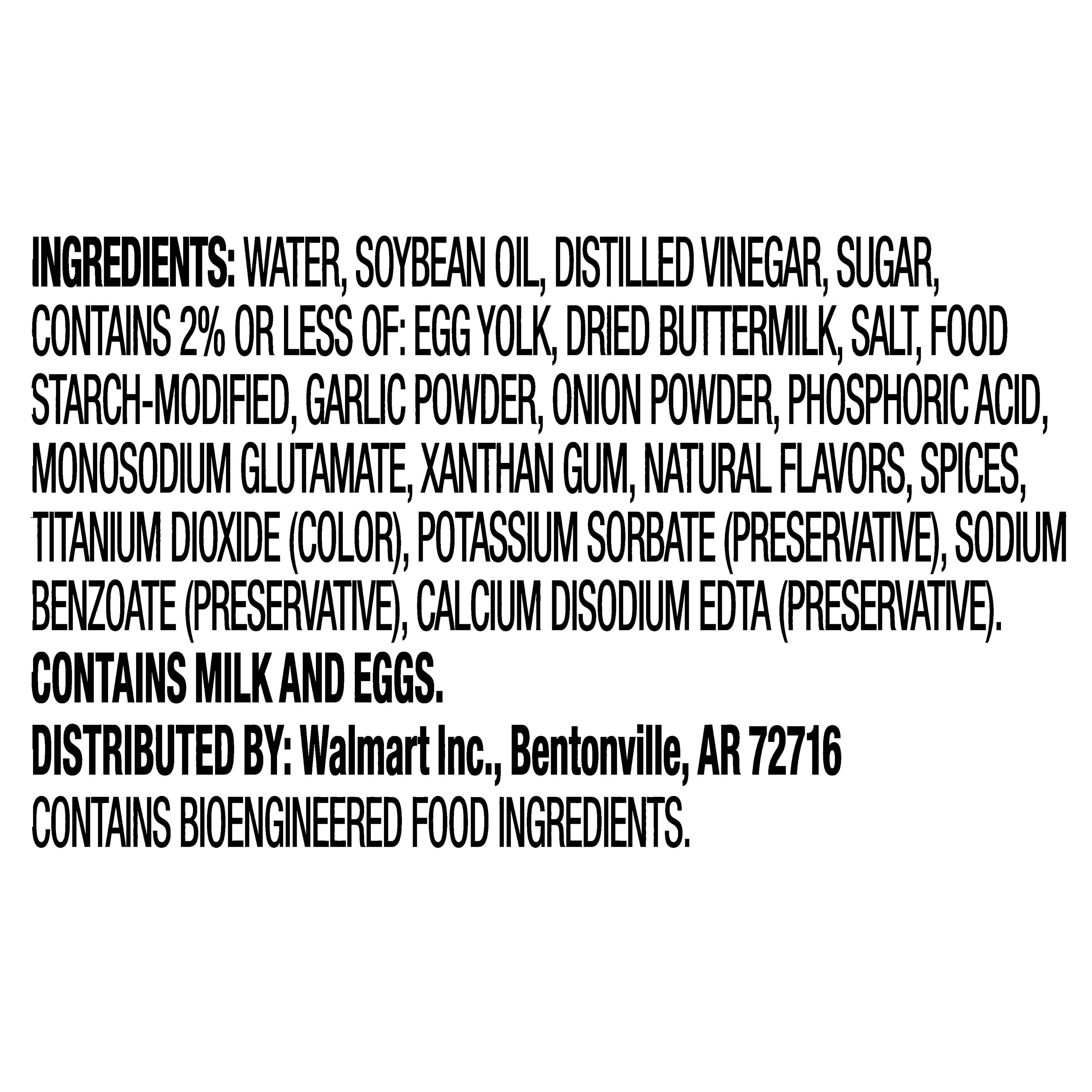 Great Value Buttermilk Ranch Dressing & Dip, 16 oz