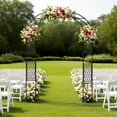 thumbnail image 2 of Garderth Garden Arch Trellis For Climbing Plants,Metal Garden Arbor,Weather-Resistant Decorative Wedding Arch Iron Frame Archway For Patio Lawn Pathway Event Party Ceremony, 2 of 7