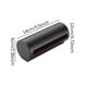 thumbnail image 2 of Wosthever Dispensador de bolsas de basura, soporte de pared para baño, caja de almacenamiento, organizador dentado para comestibles, contenedor Juegos de accesorios de baño, 2 of 6
