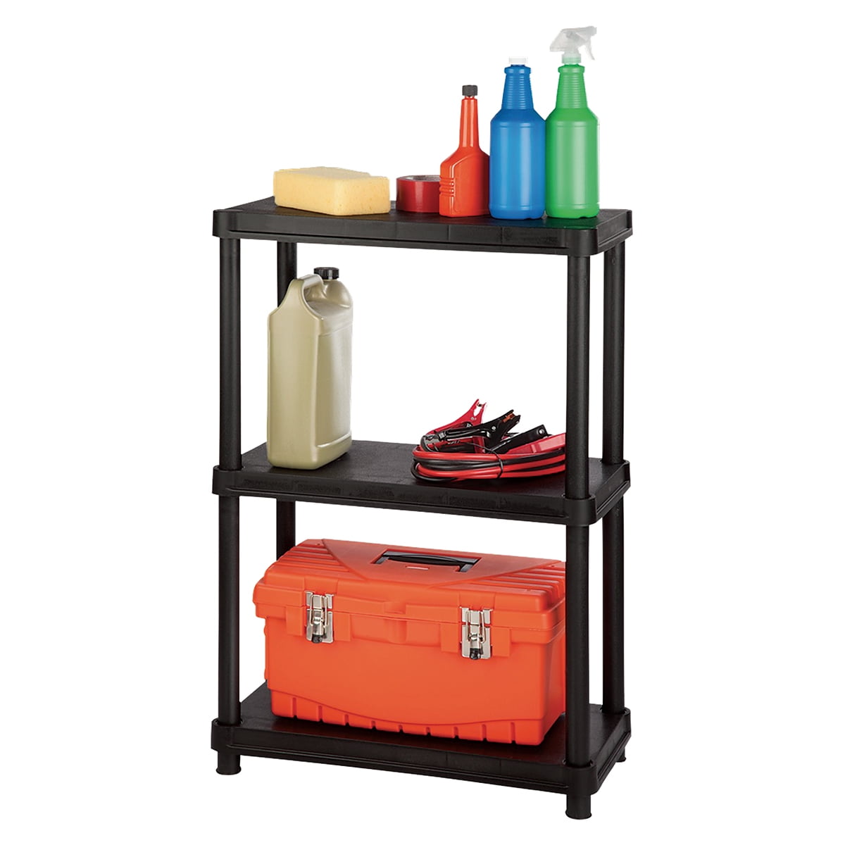 Étagère de plastique Ramtuff de 12" à 3 niveaux