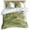 Green, variant on 3 Piece Navy Blue Gold Duvet Cover Set Queen Size,Microfiber Comforter/Quilt Cover with Corner Ties and 2 Pillowcases,Abstract Line Art Troditional Ink Painting All Season Bedding with Zipper Closure