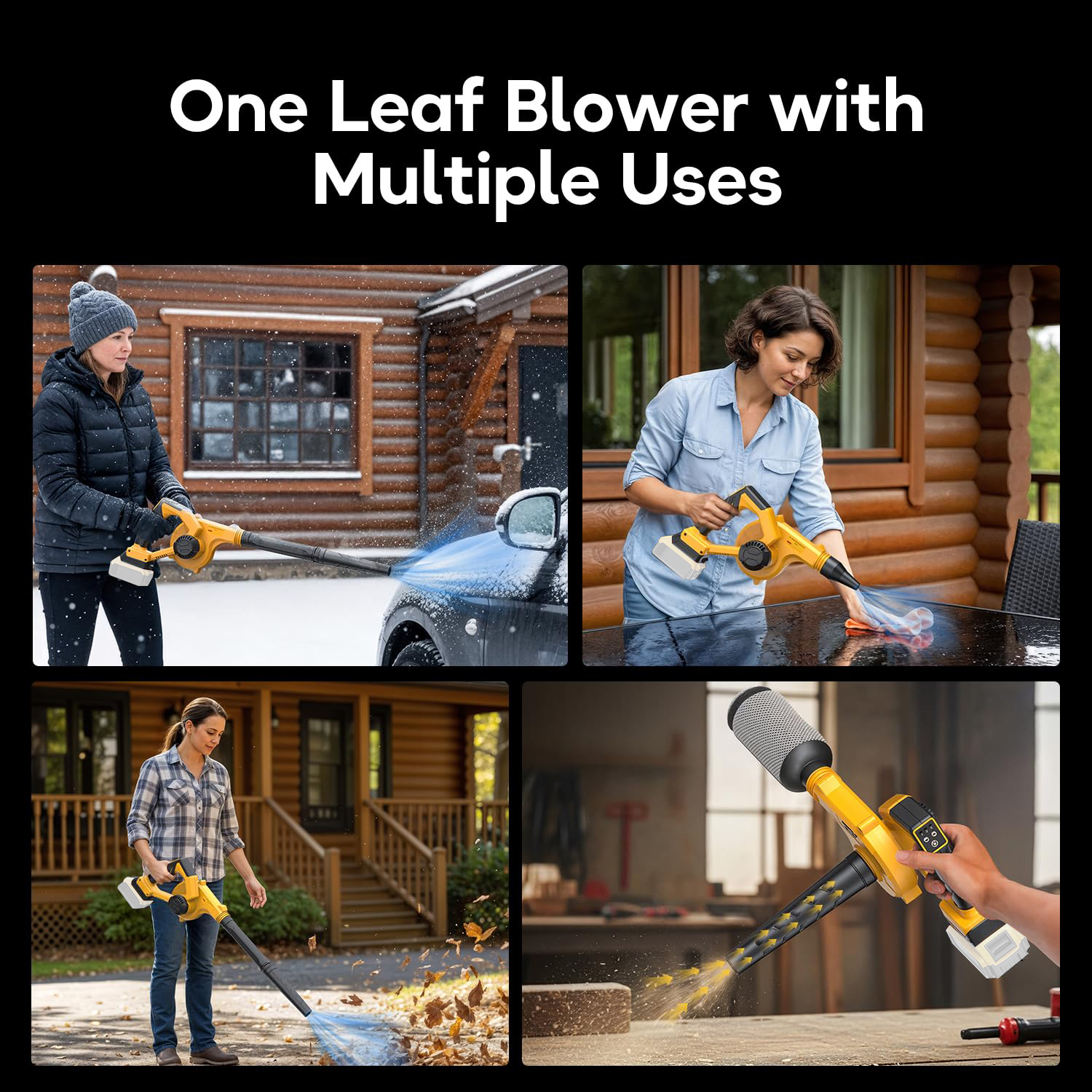 VANQUE Cordless Leaf Blower for DeWalt 20V Batteries photo 7